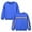 Blue, variant on Esaierr Kids Toddler Fleece Pullover Sweatshirts for Boys Girls,Unisex Baby Fall Winter Sweatsuit Long Sleeves Thickened Warm Sweaters Plush Casual Top ,Size 1-12 Years