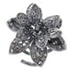 thumbnail image 2 of Pinzas para el cabello Macarena Mujer Flores Elegante Gris, 2 of 7