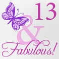 thumbnail image 2 of CafePress - Fabulous 13Th Birthday For Girls - Trucker Hat - Polyester Foam Front and Nylon Mesh Weave Back, 2 of 10