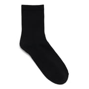 No Boundaries Lettuce Edge Mid Crew Socks, 6-Pack, Womens, Shoe Sizes 4-10