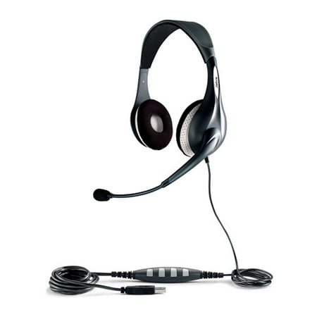 Jabra Biz 360 Usb Duo Uc Biz 360 Duo For Office Communicator And Lync Walmart Com