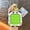 Green Panda Stress Relief Squishy Pendant, variant on Cute panda stress-relief squishy bubble keychain pendant student backpack decoration toy gift