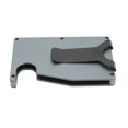 thumbnail image 4 of Aluminum Alloy Card Holder, Antimagnetic Anti Lost Card Case Wallet Shielding Function  For Shopping Black,Grey, 4 of 8