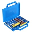 thumbnail image 1 of Kit de reparación de pinchazos de neumáticos Amonsee Herramienta de reparación de Tapones de plástico 11 Piezas de metal, 1 of 8