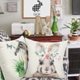 thumbnail image 2 of St Patricks Day Decorations Pillow Covers 18x18 Set of 4 Green Buffalo Plaid Throw Pillow Covers Irish Lucky Shamrock Cushion Case Outdoor Decorative Throw Pillows for Couch Sofa Home Decor, 2 of 6