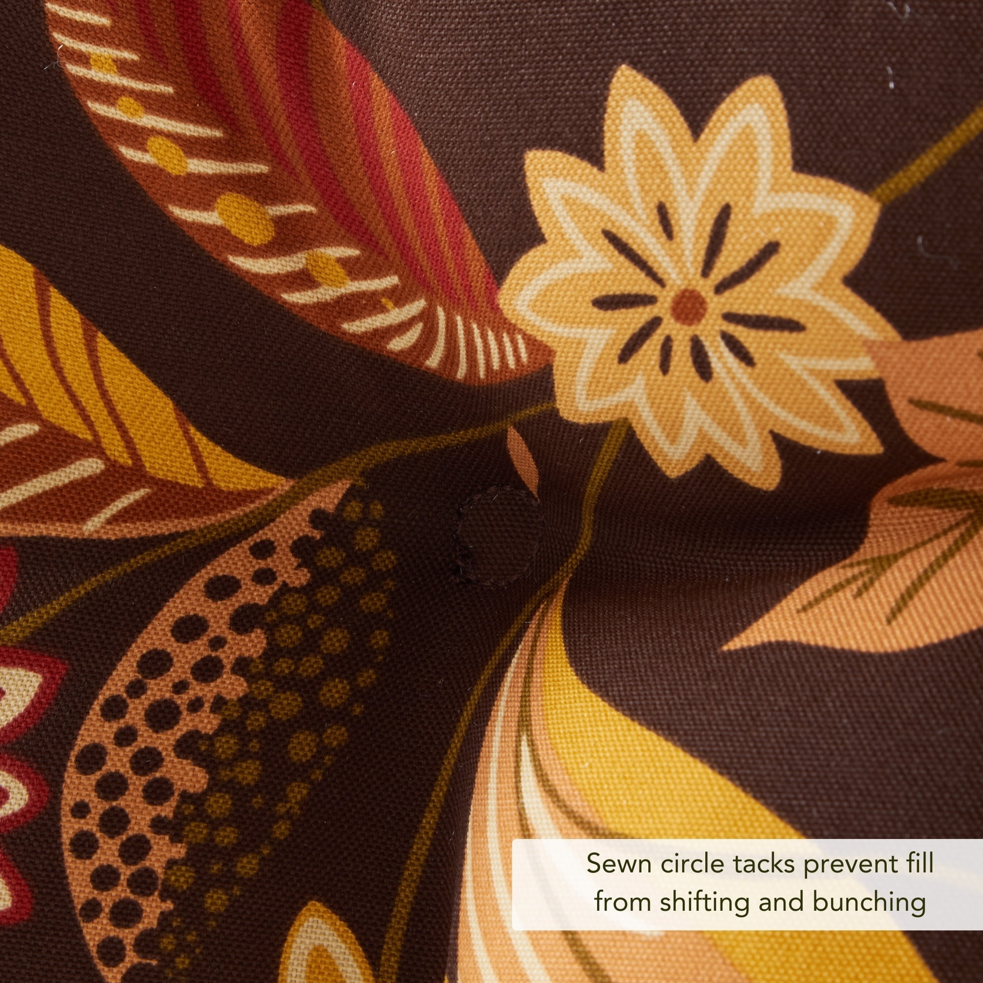 Timberland Floral 44 x 22 in. Outdoor High Back Chair Cushion (2-Pack) by Greendale Home Fashions