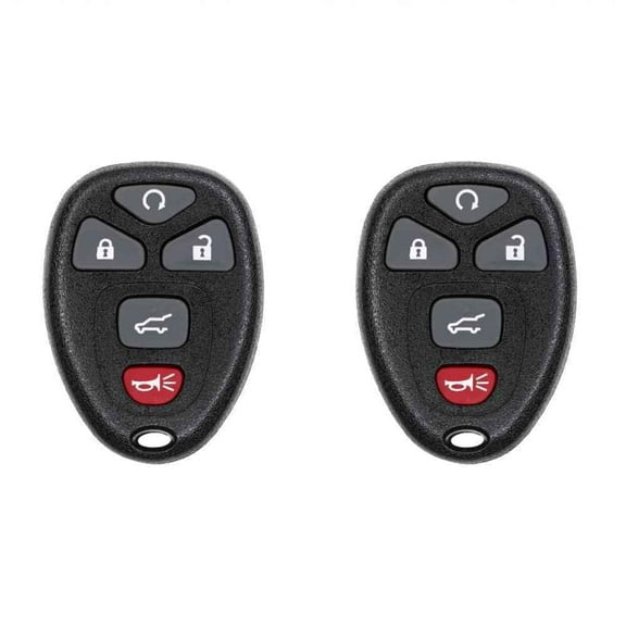 Car Key Fob Keyless Entry Remote for Chevrolet Traverse 2017 FCC OUC60270 OUC60221 Part Number 22936101 15913415 20869053 22756459 22951059 Pack of 2