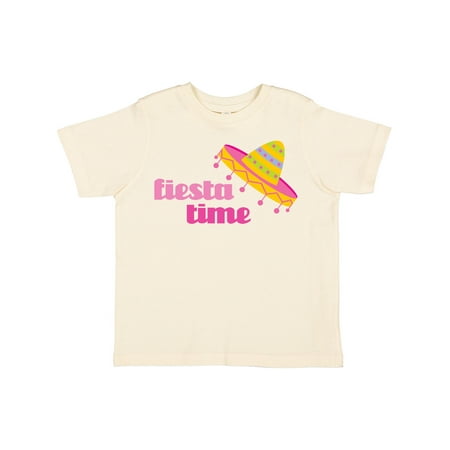 

Inktastic Fiesta Pink Sombrero Gift Toddler Toddler Girl T-Shirt