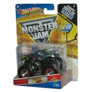 Hot Wheels Monster Jam Jurassic Attack (2011) Toy Truck #3 w/ Tattoo
