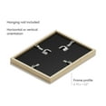 thumbnail image 3 of Oak Wood and Glass Single Picture Frame 8.5x11, 3 of 7