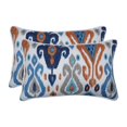 thumbnail image 1 of Pillow Perfect 620206 Coussin d'Extérieur et d'Intérieur Paso Azure Rectangulaire&44; Bleu - Lot de 2, 1 of 2