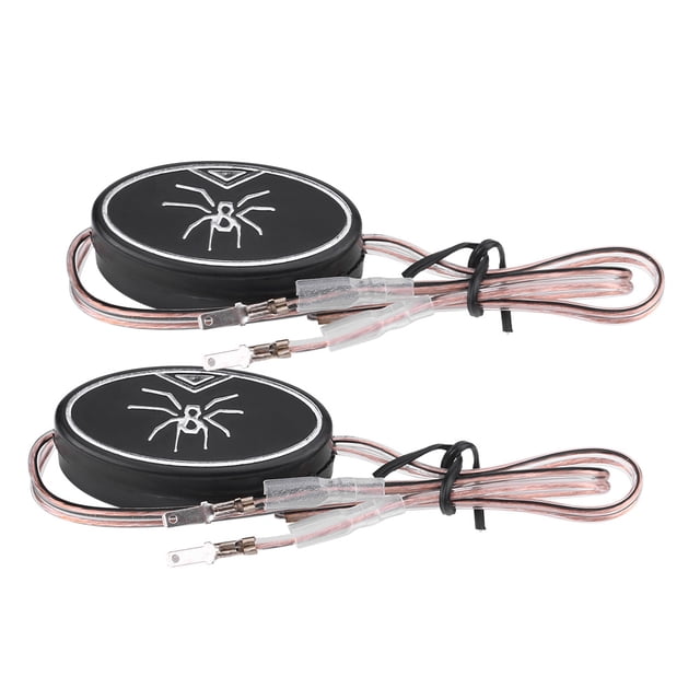 Tweeters de Automóviles de Patrón de Araña, Altavoz de Audio de Súper Potencia, Resistencia a la Temperatura Alta, Fácil de Instalar, Adecuado para Todos los Sistemas de Audio