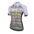 thumbnail image 3 of Kafitt - Maillot de ciclismo para mujer, blusa de verano, ropa de ciclismo de montaña, transpirable, corto, para bicicleta, talla L, 3 of 5
