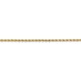 thumbnail image 3 of Auriga Fine Jewelry 10K White Gold 2.25 mm Diamond-cut Rope Chain Necklace for Women 18", 3 of 6