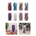 thumbnail image 5 of 30 piezas de adornos de bolas de Navidad, suministros para fiestas, adornos decorativos para bodas, aniversarios, salas de estar, restaurantes y oficinas, 5 of 5