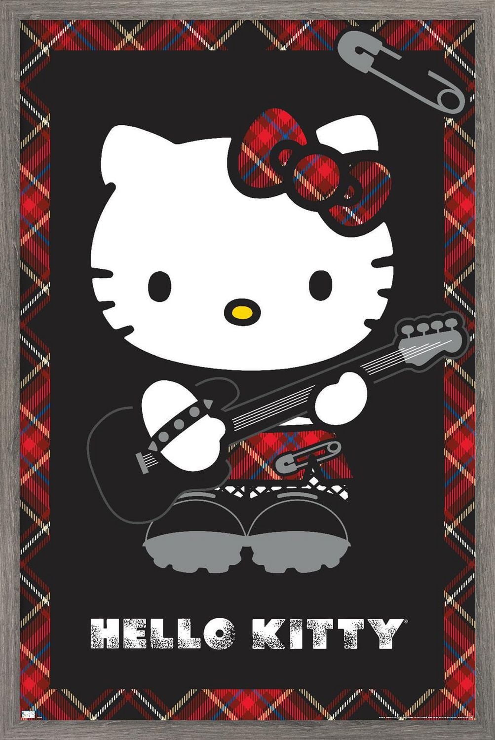 Hello Kitty - Punk Wall Poster, 22.375" x 34"
