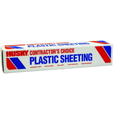 plastic x100 sheeting contractor vapor polyethylene husky overspray poly thickness mil shield choice america barrier construction projects
