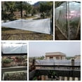 thumbnail image 5 of Lona transparente impermeable, lona de plástico de PVC, con ojales de plástico reforzados, toldo de sombra para exteriores, tela plegable para muebles de jardín, piscina, 5 of 5