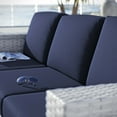 thumbnail image 2 of Modway Canapé de Mobilier de Patio Extérieur, Gris Pâle, 2 of 9