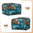 thumbnail image 3 of Disketp Vintage Pickup Sunflower Dog 4 slice Toaster Cover, Four Slice Toaster Appliance Dust-proof Cover For Kitchen Small Appliance Dust Cover, 3 of 7