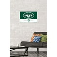 thumbnail image 2 of NFL New York Jets - Logo 21 Wall Poster, 14.725" x 22.375", 2 of 3