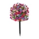 thumbnail image 3 of Decoración de estaca de jardín de flores de violeta artificial accesorios de jardín de hadas versátiles flor realista con estaca para césped Red Blue Pink, 3 of 8