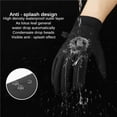 thumbnail image 3 of Soidarity Guantes impermeables al aire libre a prueba de viento cálidos guantes de dedo completo para hombres y mujeres Ciclismo No.1 Soidarity OD010323-01, 3 of 5