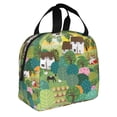 thumbnail image 2 of Sikiie Garden Farm Lunch Bag for Women & Men Adult Insulated Lunch Box, Food Lunch Containers Lunch Tote Bags for Work, Travel, Outdoor, 2 of 8