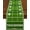 Green, variant on American Football Court Table Runner Touch Down Football Birthday Party Decoration Boy Sport Farmhouse Home Dining Room Kitchen Table Decor (13.8" x 71")