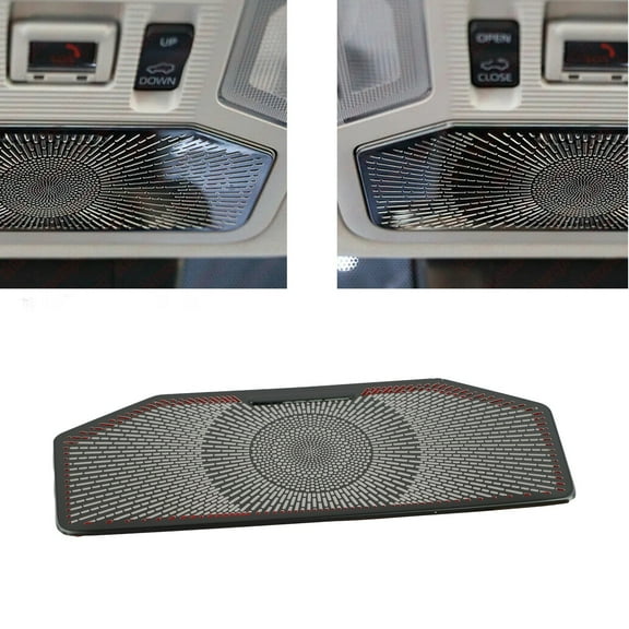 Mduoduo For Toyota For RAV4 2019-2024 Car Roof Read Light Decor Cover Trim Accessories Black Titanium Interior Parts Car Accessories