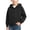 Black, variant on Boys Zip Up Hoodie Jacket Kids Long Sleeve Fall Lightweight Hooded Sweatshirts with Pockets Size 1-12 Years