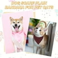 thumbnail image 7 of Blank Dog Bandana, Dog Scarf Sublimation Bib Heat Transfer Triangle DIY Solid Cotton Scarf Washable, (Burgundy, M), Intended for Small Medium, Large Pet / Cats / Puppies, 7 of 7