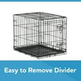 Vibrant Life Double Door Metal Wire Dog Crate with LeakProof Pan and