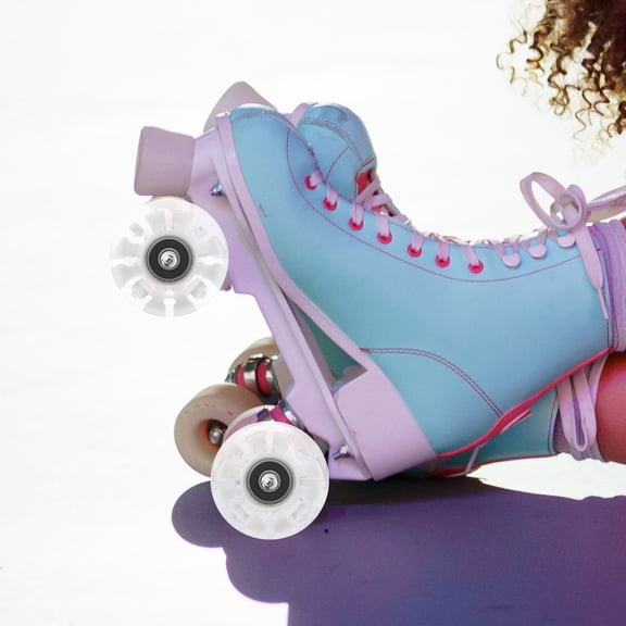 LIFKOME 4-Pack Roller Skate Wheels for Indoor and Outdoor Use, Skates Accessories for Asphalt