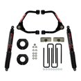 thumbnail image 1 of Skyjacker Suspensions Lift Kit Suspension C19350PB Black Max; 3-1/2 Inch Front Lift; 2 Inch Rear Lift; With Rear Black Max Shock Absorbers; Black Components, 1 of 5