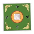 thumbnail image 1 of Tapete de Mahjong para mesa de juego de Mahjong, 80 x 80 cm verde B, 1 of 9