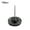 Transparent black fl, variant on 50/100PCS Gear-shape Pushpin Map Pin Flat Head Push Pins for Cork Board, Clear Sewing Pin with Box for Fabric Sewing