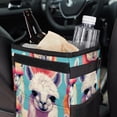 thumbnail image 6 of Alpaca Mini Trash Can for Car: Foldable with Lid, Leak-Proof and Hanging Storage Bag, 6 of 6
