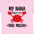 thumbnail image 4 of Inktastic Nana Loves Me Grandson Boys or Girls Baby Bodysuit, 4 of 5