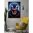 thumbnail image 2 of Diamond Painting Kits for Adults&Kids DIY 5D Venom Art Diamond Art Paint with Round Diamond Dots Full Drill Gem Diamond Art Kits for Home Wall Decor Gifts(12x16inch), 2 of 5