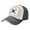 Black And White, variant on Korean Flag Baseball Cap Distressed Adjustable Vintage Cotton Denim Hat for Women Men