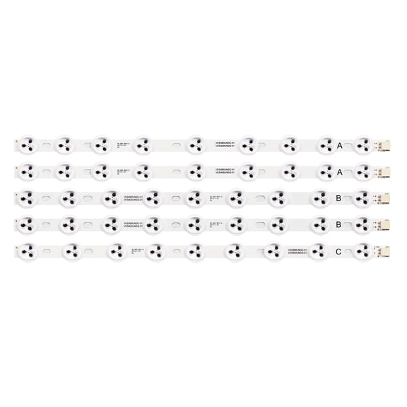 LED backlight strip 40" 39" NDV REV1.0 ABC For TOSHIBA 40L3433DG 40L3453R VESTEL VES390UNDC-01 VES400UNDS-01 VES400UNDS-02