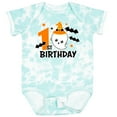 thumbnail image 3 of Inktastic 1st Birthday with Ghost and Bats Halloween Boys or Girls Baby Bodysuit, 3 of 5