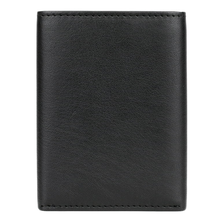 J. Buxton Men's Ridgewood Leather Wallet: ID, Credit, Key Holders