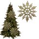 thumbnail image 1 of Navidad 10cm 24 Uds. Copos Nieve para Fiesta Restaurante, 1 of 9