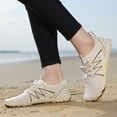 thumbnail image 4 of BERANMEY Barefoot Shoes for Women & Men Wide Toe Box Hiking Water Shoes Non-Slip Breathable Swim Surf Shoes for Beach Pool Aqua Running & Walking Fast Drainage & Waterproof Design, 4 of 8