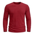 thumbnail image 4 of JIAYUE Men's T Shirt Loose Fit Casual Fashionable Round Neck Casual Long Sleeve Tees Everyday Comfort Lightweight Breathable For Outdoor Workout And Sport Wear, 4 of 8