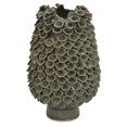 thumbnail image 1 of Plutus Brands PBTH92009 Porcelain Ceramic Vase, Gray, 1 of 1