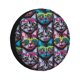 thumbnail image 1 of Fotbe Happy Kitten Faces Funda de Llanta de Repuesto con Estampado, Engrosada, Ajuste Universal para Jeep, Remolque, RV, SUV, Camión-16 inch, 1 of 6