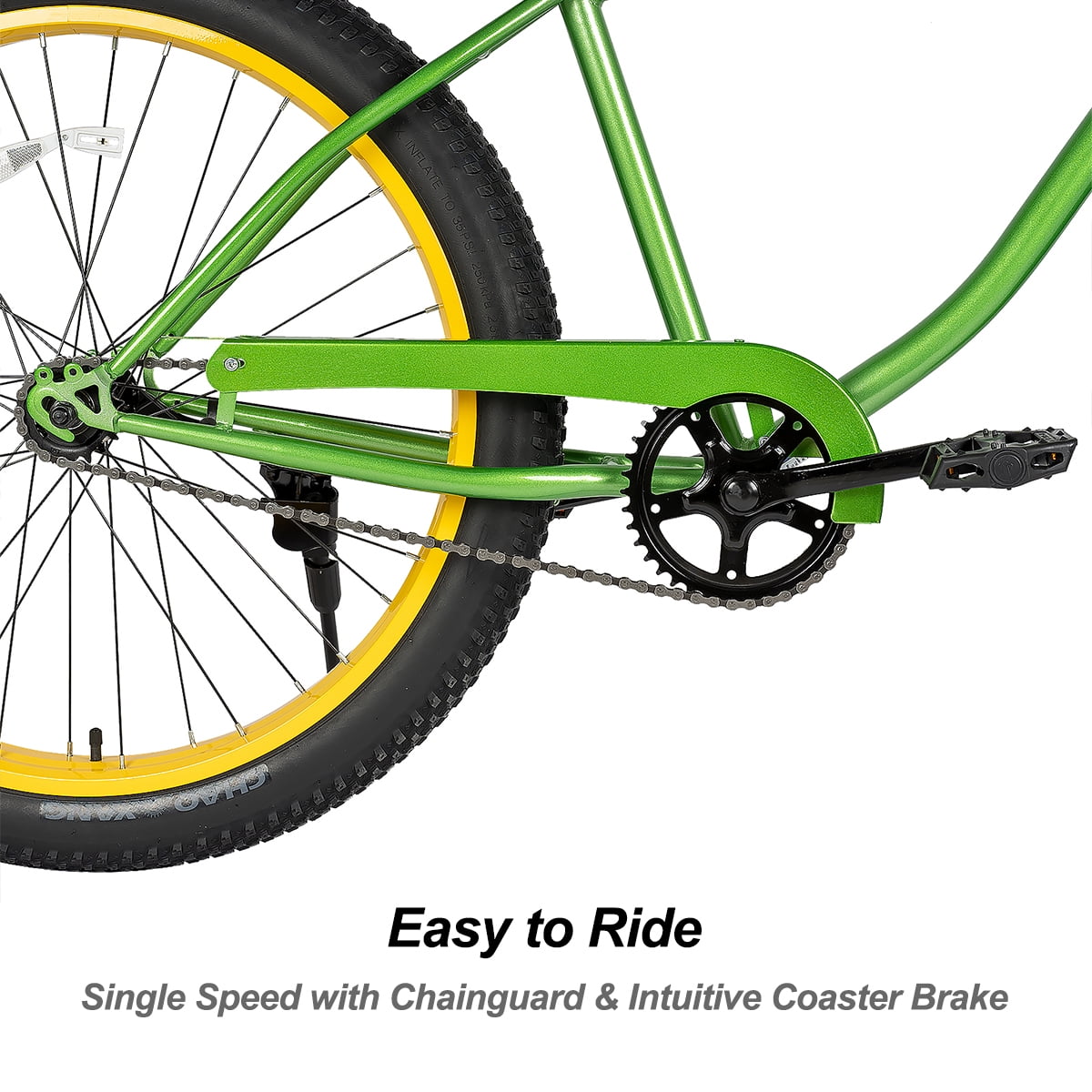 John epix deere beach cruiser